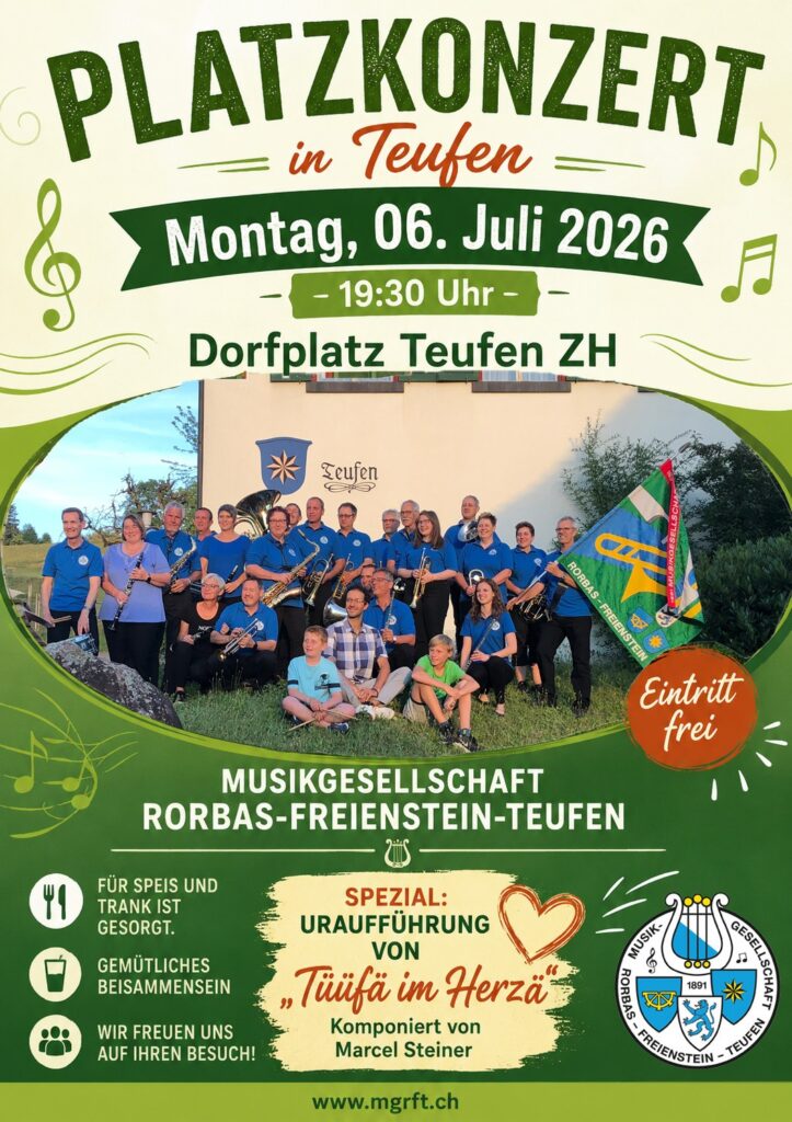 platzkonzert teufen